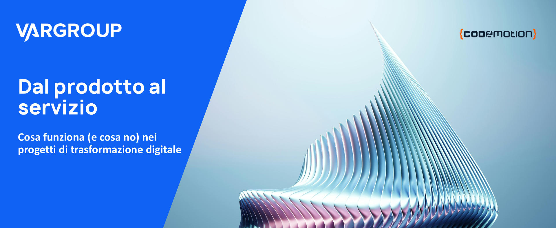 immagine astratta con sfumatura dal blu all'arancione