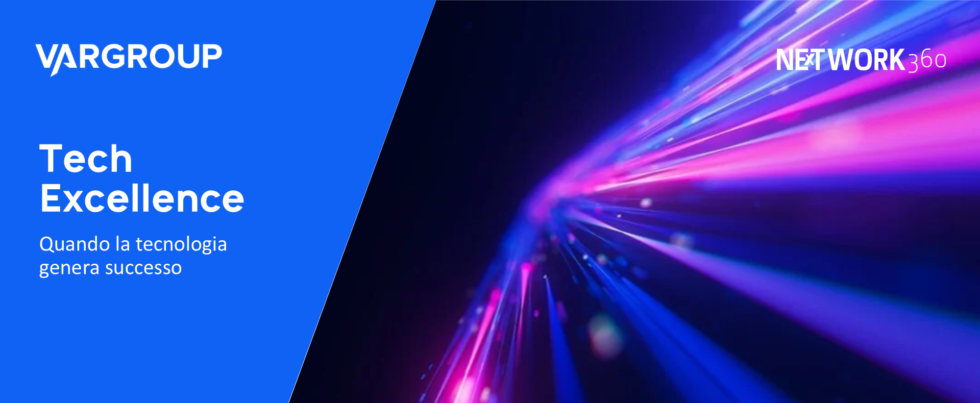 immagine astratta con sfumatura dal blu all'arancione