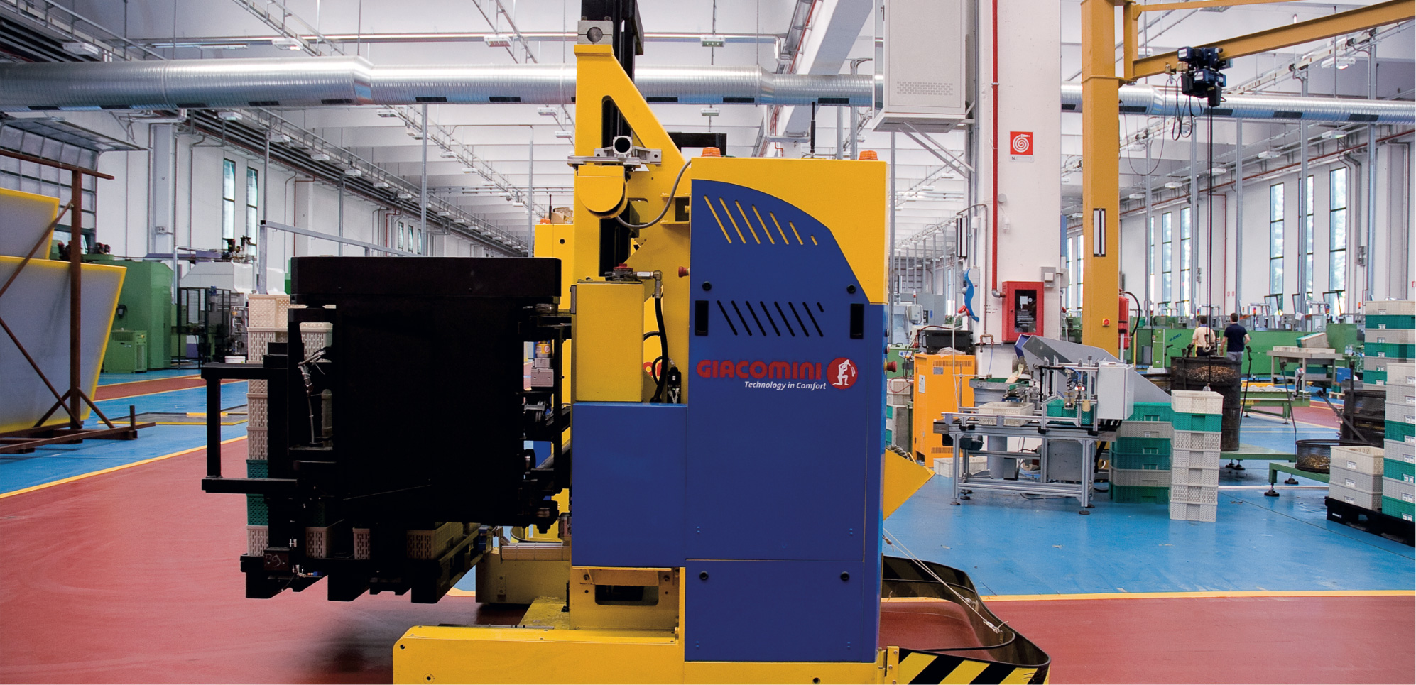 Case history Giacomini, macchinario 