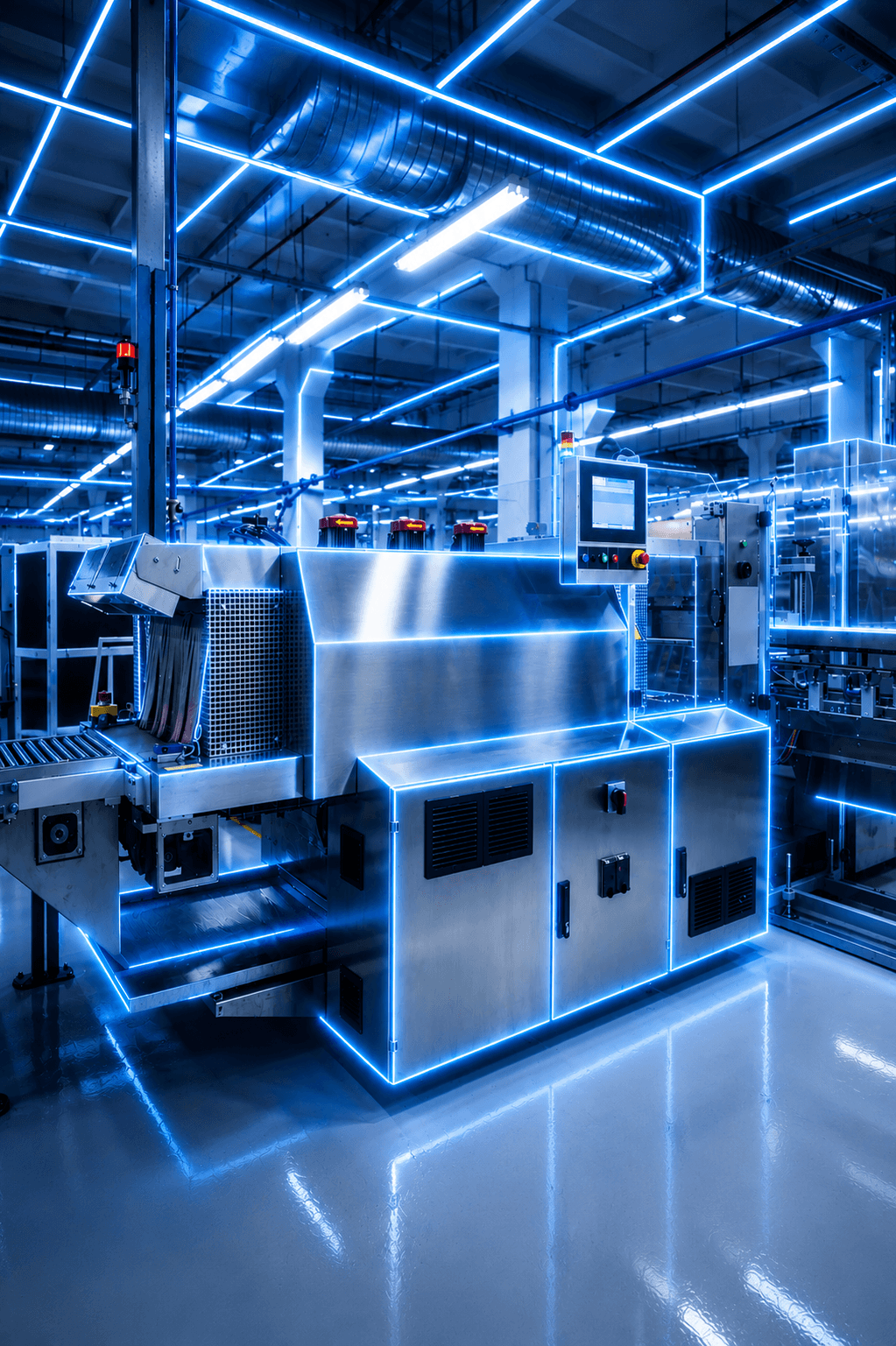 Configurazione di un macchinario industriale 