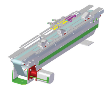 Modello CAD di una macchina automatizzata