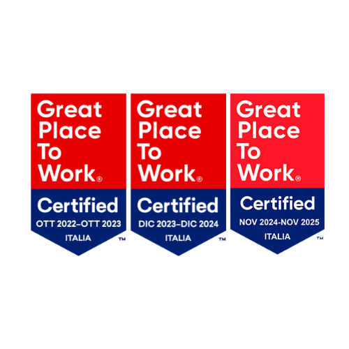 Logo del 3 anni consecutivo come grate place to work