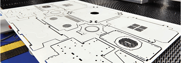 Lamiere tagliate con precisione ricche di dettagli intricati e design avanzato