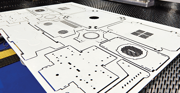 Lamiere tagliate con precisione ricche di dettagli intricati e design avanzato