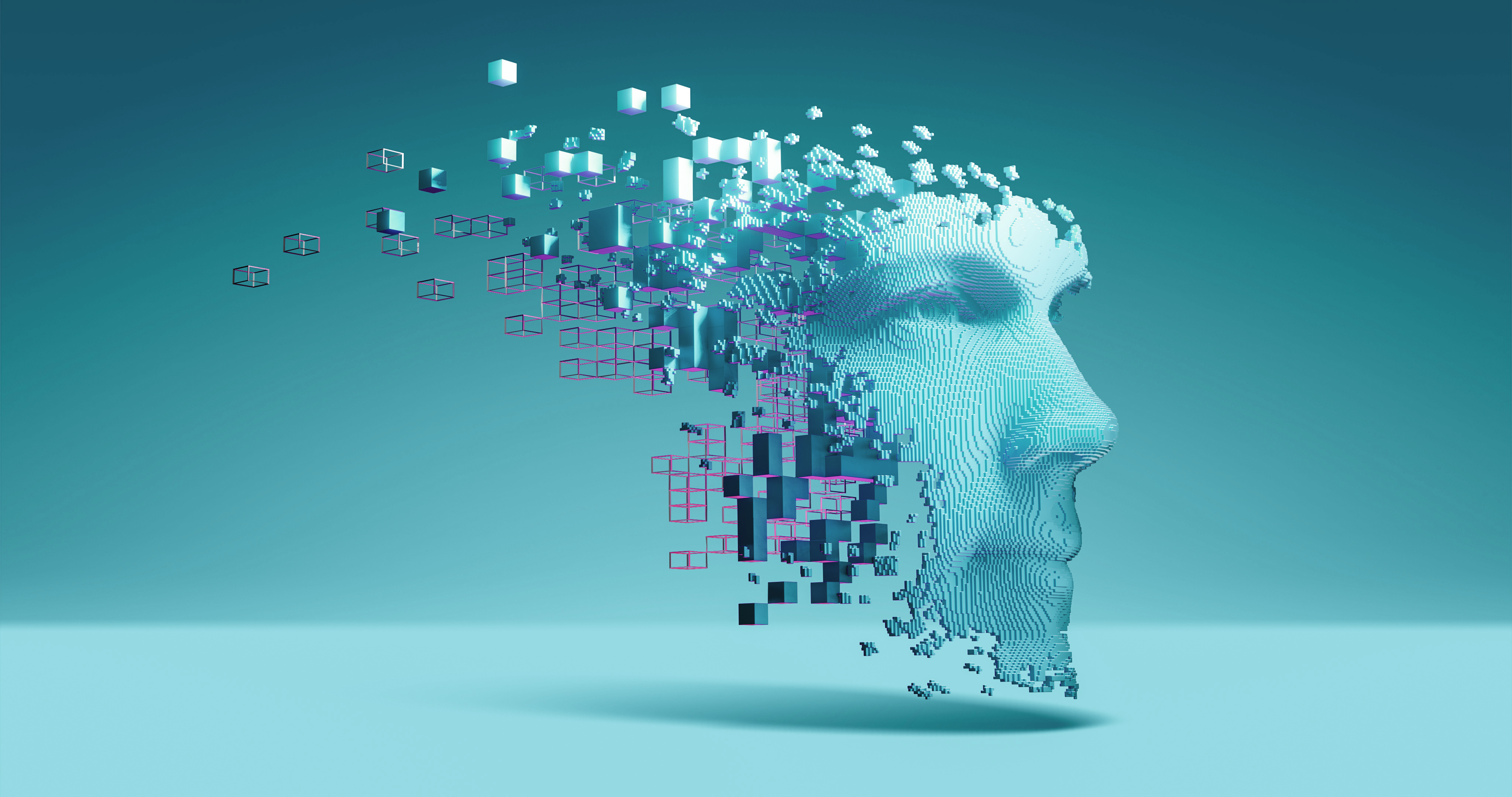 Visual concettuale della Cyber Threat Intelligence: analisi avanzata dei dati e trasformazione delle informazioni in intelligence sulle minacce informatiche.